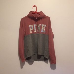 PINK hoodless sweatshirt